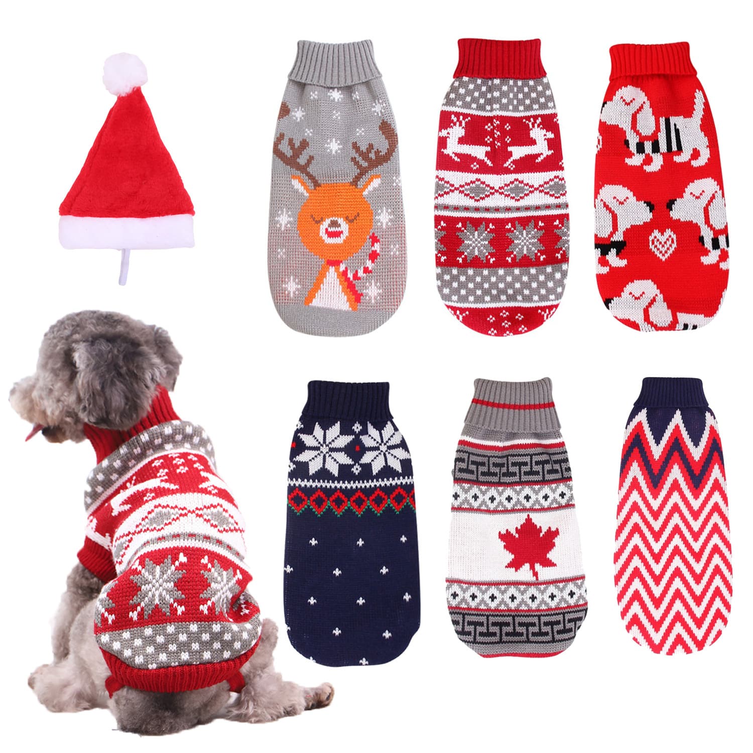 Christmas Knit Pet Sweater main product image