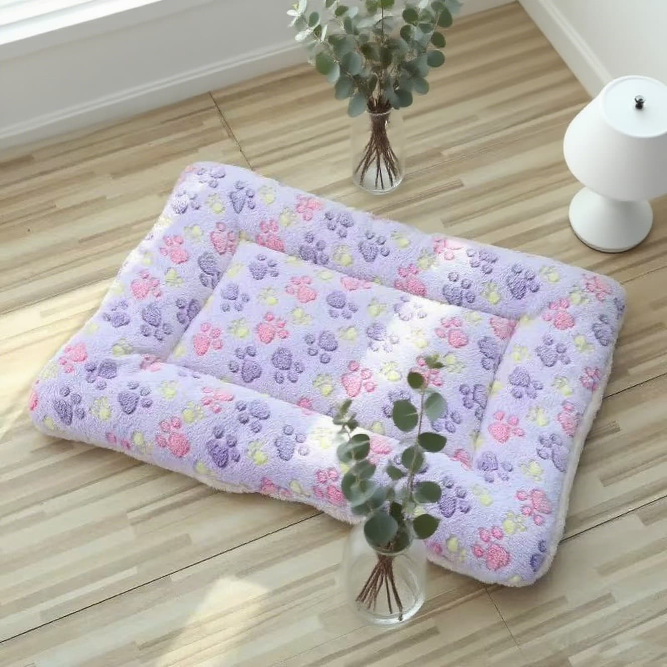 Coral Fleece Padded Pet Mat main product image